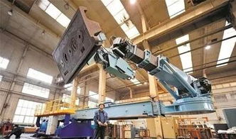 重型磨機(jī)換襯板智能機(jī)器人 中信重工打造工業(yè)智能化的敲門磚